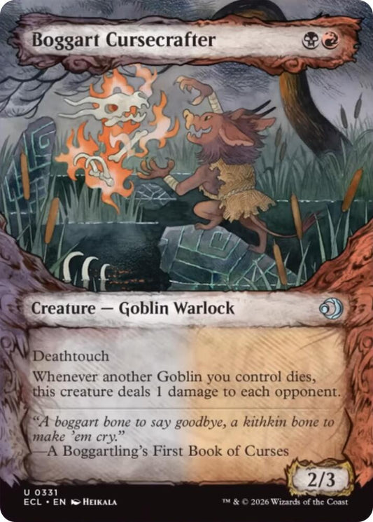 Boggart Cursecrafter (Showcase) (Foil) - 0331