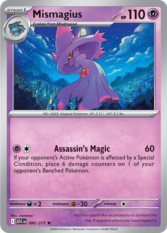 Mismagius - Holofoil - 086/217