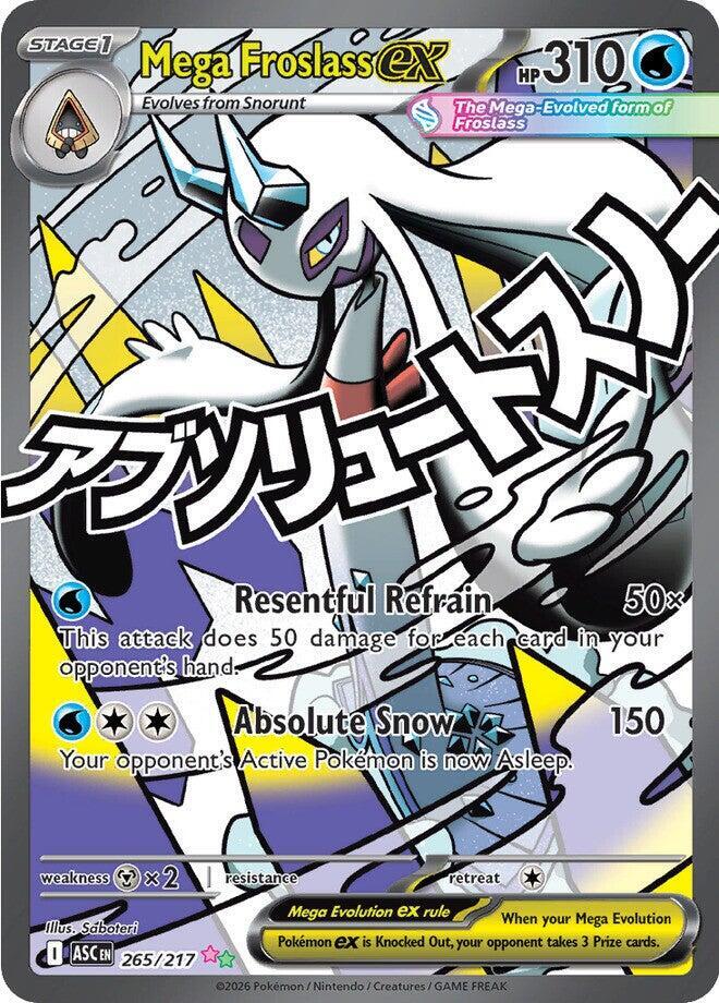 Mega Froslass ex - Holofoil - 265/217