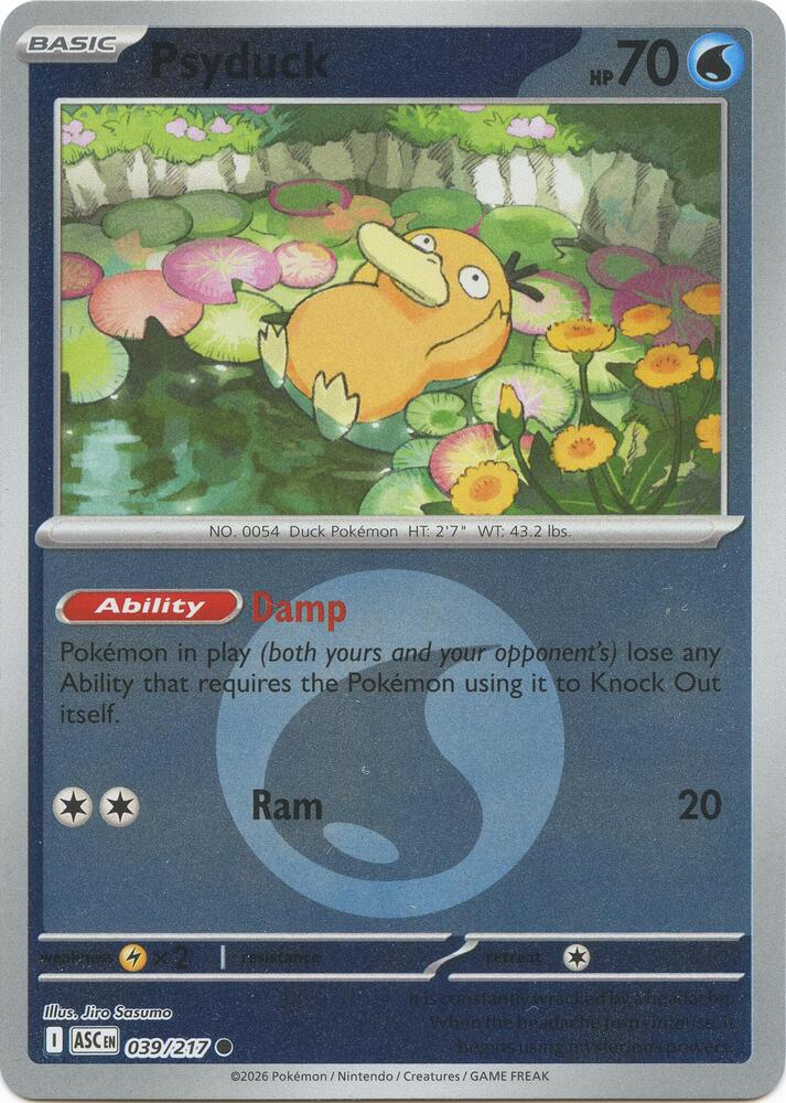 Psyduck - Energy Symbol Holo - 039/217