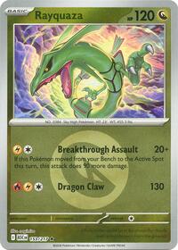 Rayquaza (Energy Symbol Pattern) - Reverse Holofoil - 153/217