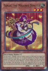 Sanaki the Mikanko Devotee (Ultra Rare) - MZMU-EN017