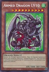 Armed Dragon LV10 (Secret Rare) - 1st Edition - MZMU-EN065
