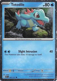 Totodile 041/217 Holo