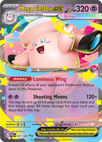 Mega Clefable ex - 031/088 (Holofoil)