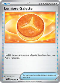 Lumiose Galette - Reverse Holofoil - 078/088