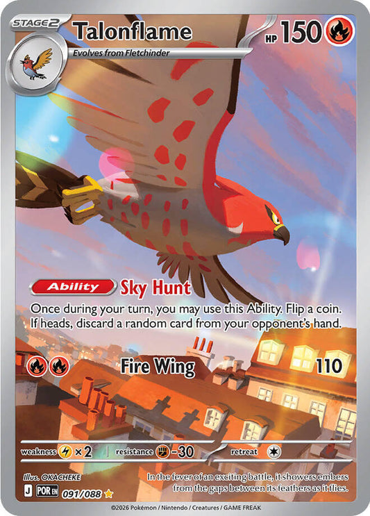 Talonflame - Holofoil - 091/088