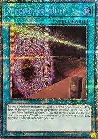 Special Schedule (Starlight Rare) - 1st Edition - RA05-EN060