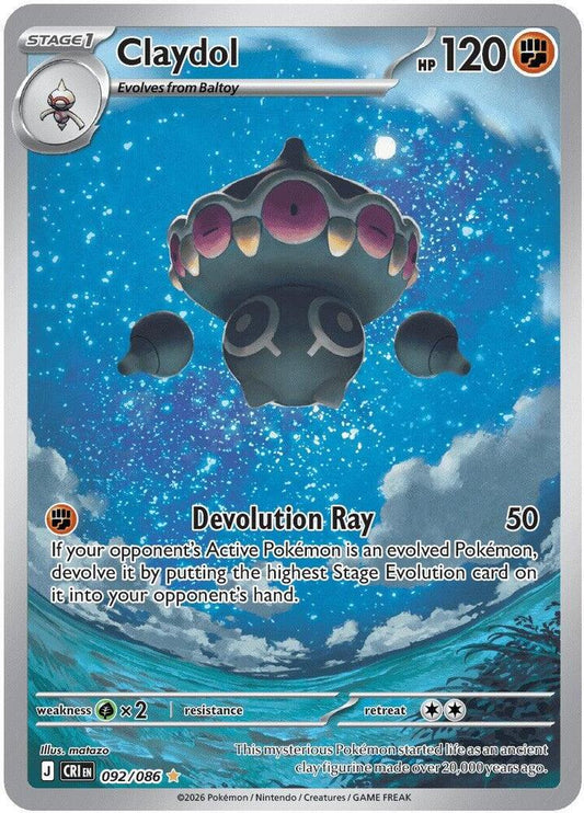 Claydol - Holofoil - 092/086