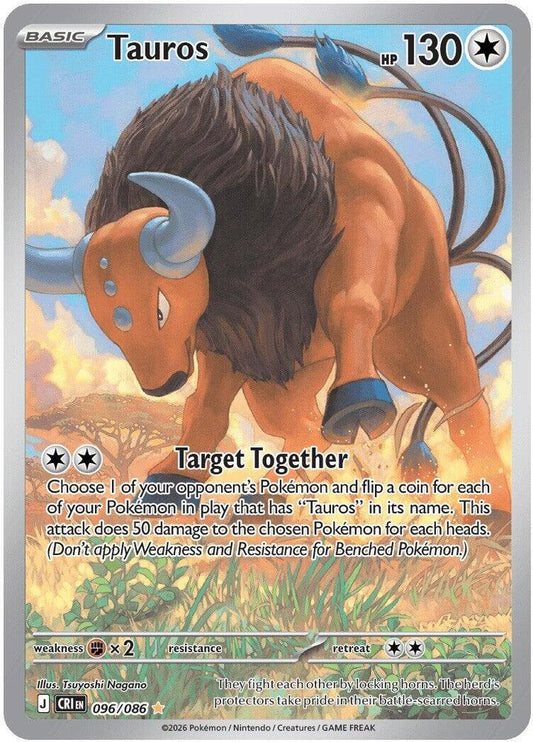 Tauros - Holofoil - 096/086