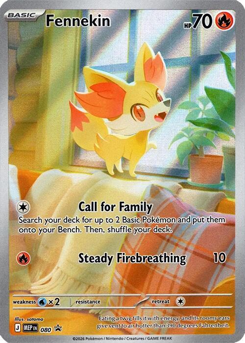 Fennekin (Promo) - Holofoil - 080