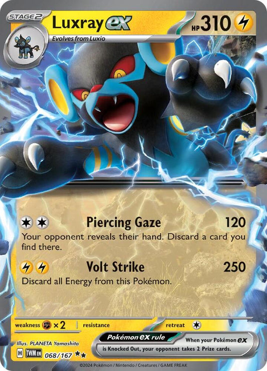 Luxray Ex - 068/167 (TWM)