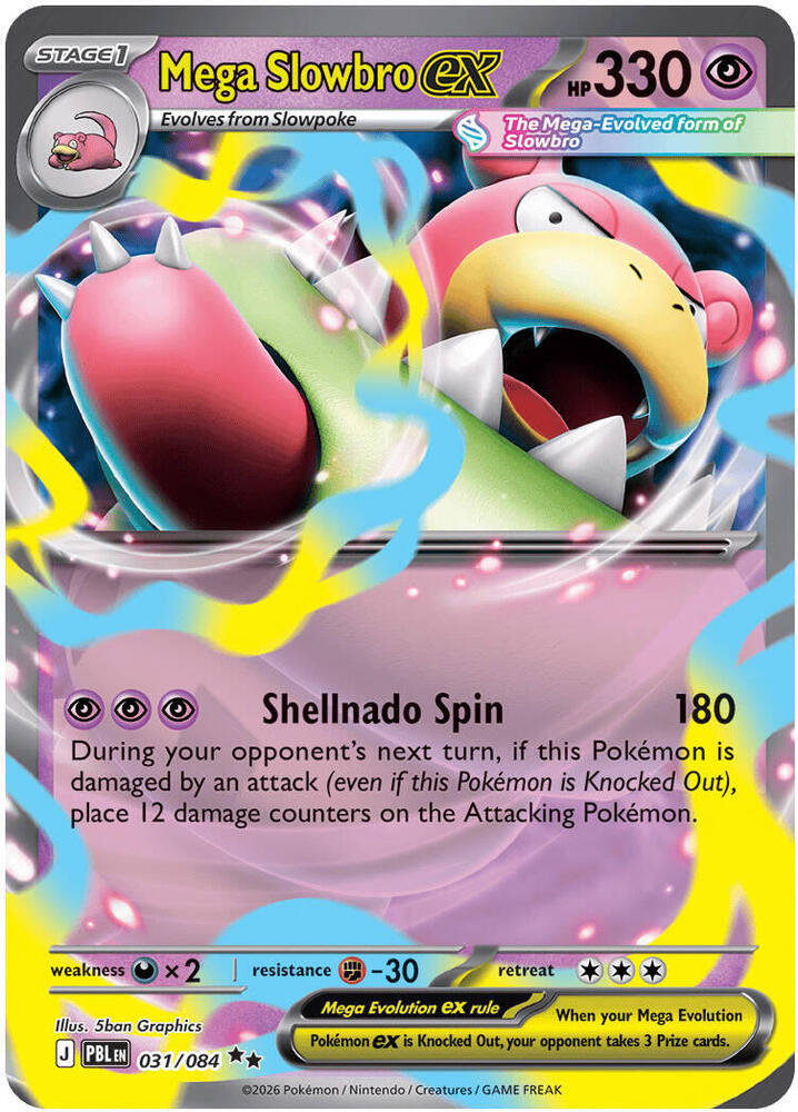 Mega Slowbro EX - Holofoil - 031