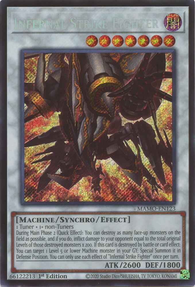 Infernal Strike Fighter (Secret Rare) - Magnificent Monsters (MAMO)