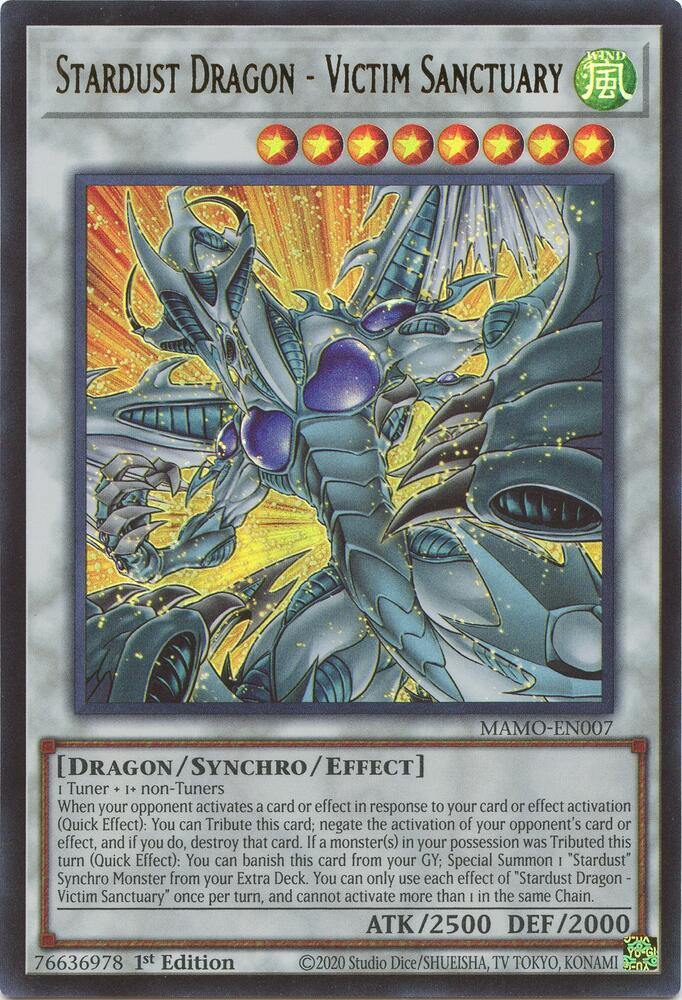 Stardust Dragon - Victim Sanctuary (Ultra Rare) - MAMO
