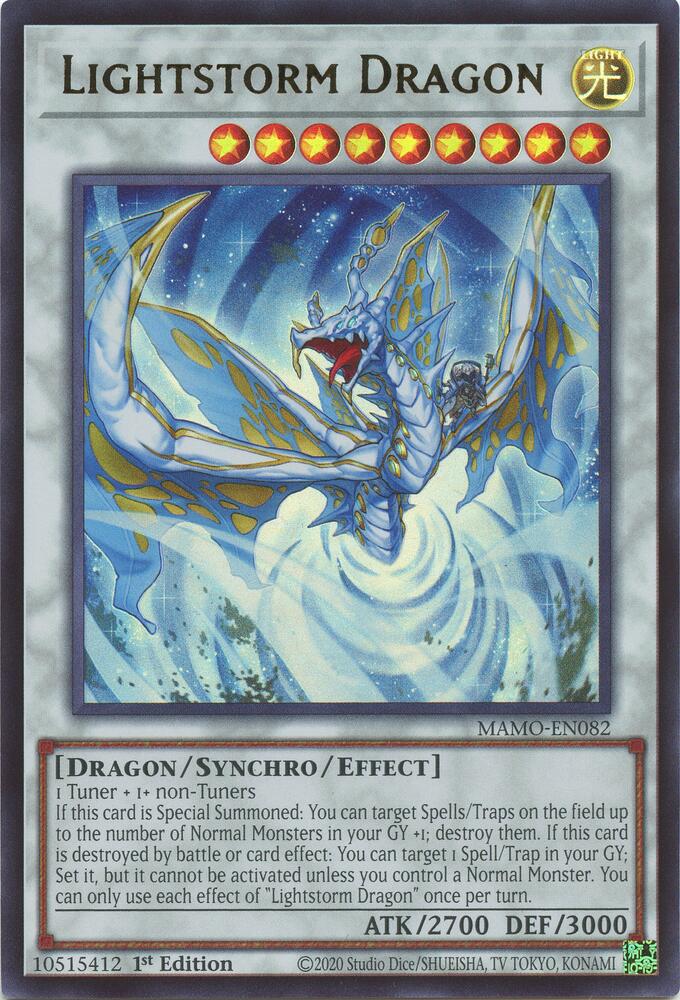 Lightstorm Dragon (Ultra Rare) - Magnificent Monsters (MAMO)
