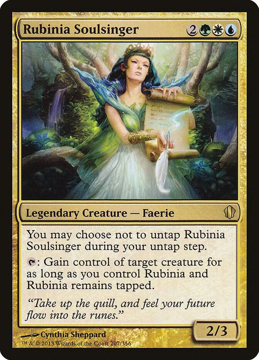 Rubinia Soulsinger - Rare - 207/356