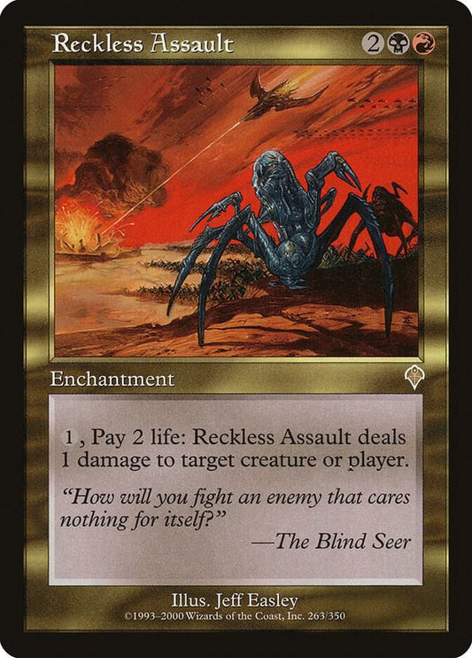 Reckless Assault - Rare - 263/350
