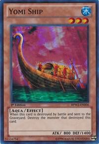Yomi Ship - Super Rare - 1st Edition - BPW2-EN006