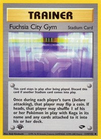 Fuchsia City Gym - Unlimited Edition - 114/132