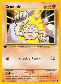 Geodude - Unlimited Edition - 44/64