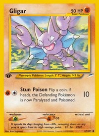 Gligar - 1st Edition - 67/105