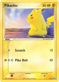Pikachu - 6/10 (non-foil)