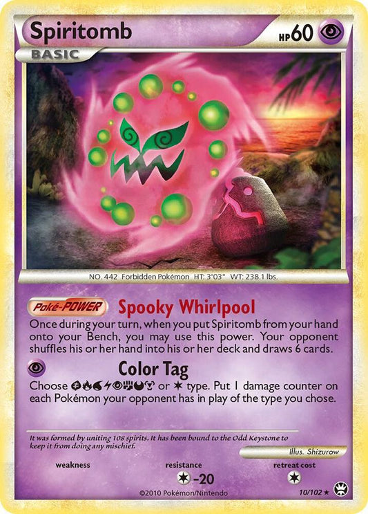 Spiritomb - Rare Holofoil - 10/102