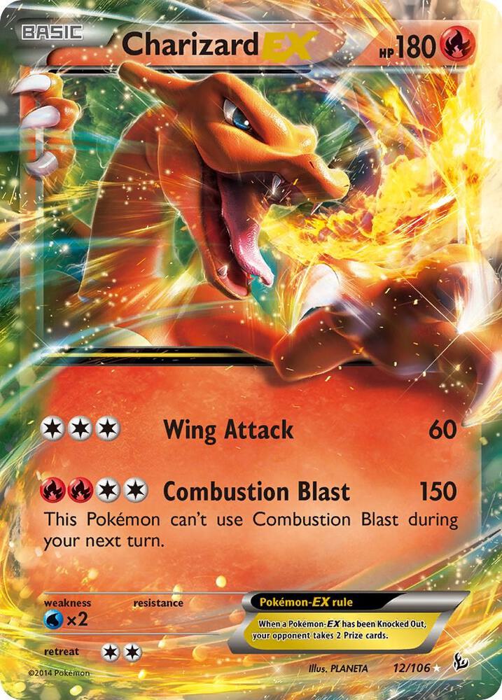 Charizard EX - Ultra Rare - 12/106