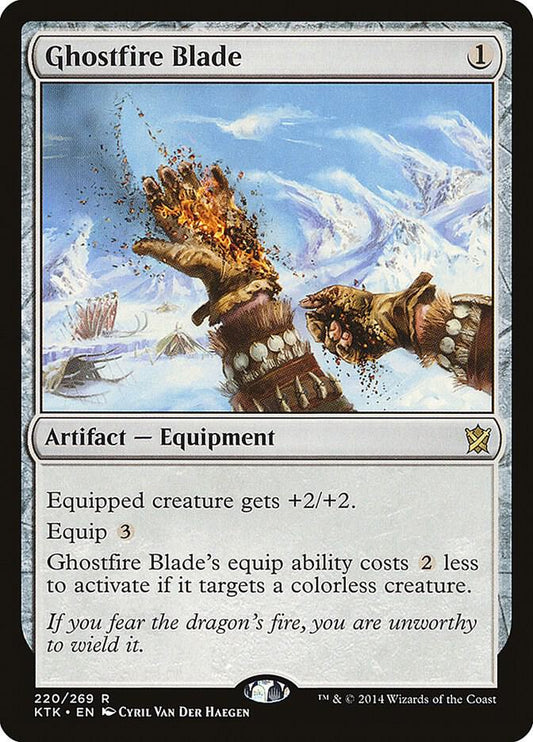 Ghostfire Blade - Rare - 220/269