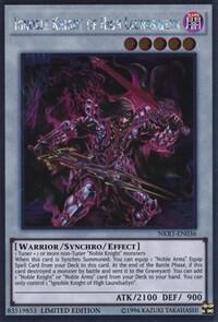 Ignoble Knight of high Laundsallyn - Platinum Rare - Limited Edition - NKRT-EN036