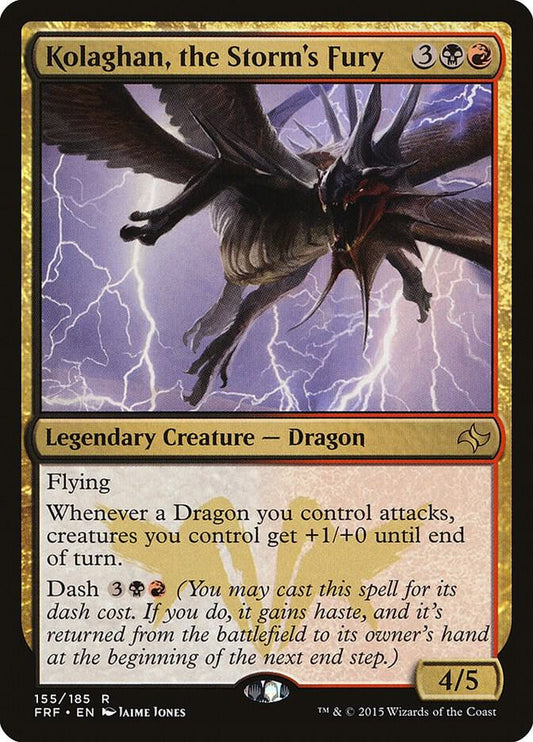 Kolaghan, the Storm's Fury - Rare - 155/185