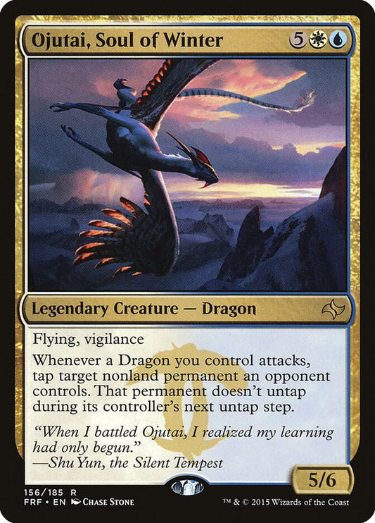 Ojutai, Soul of Winter - Rare - 187/309