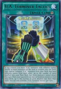 U.A. Turnover Tactics - Rare - 1st edition - SECE-EN098