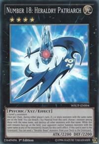 Number 18: Heraldry Patriarch - Super Rare - 1st Edition - WSUP-EN004