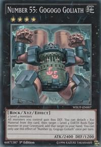Number 55: Gogogo Goliath - Super Rare - 1st Edition - WSUP-EN007