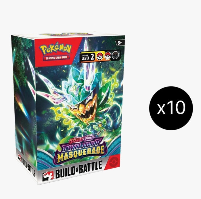 Twilight Masquerade Build and Battle Sealed Displau