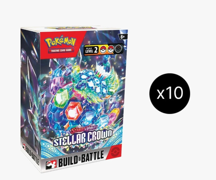 Stellar Crown Build and Battle Sealed Display