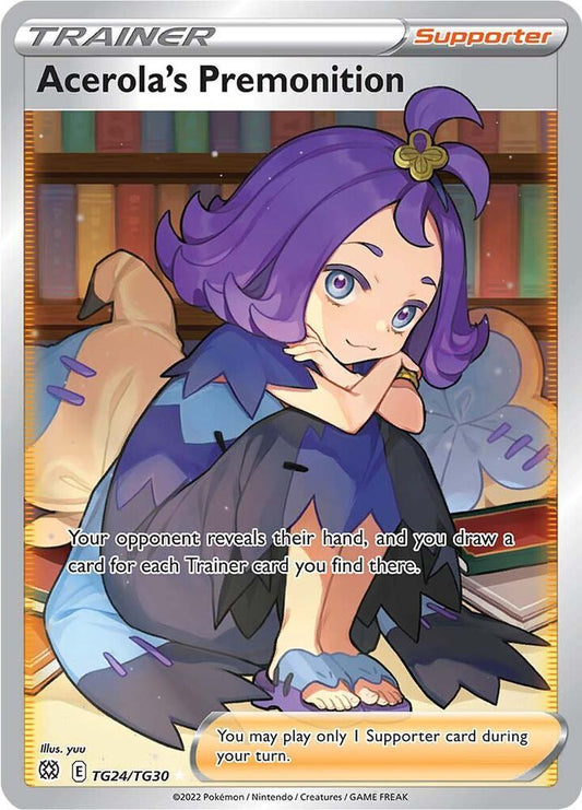 Acerola's Premonition - TG24/TG30 (Holofoil)