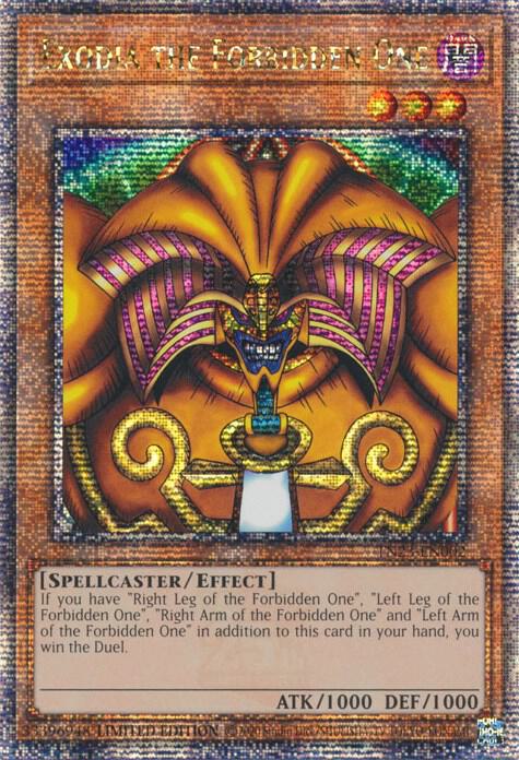 Exodia the Forbidden One - Limited - TN23-EN002 OCR