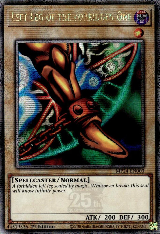 Left Leg of the Forbidden One - 1st - MP24-EN003 QCR