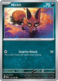 Nickit (Reverse Foil) - 119/182