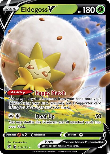 Eldegoss V - SWSH02: Rebel Clash (SWSH02) 019/192