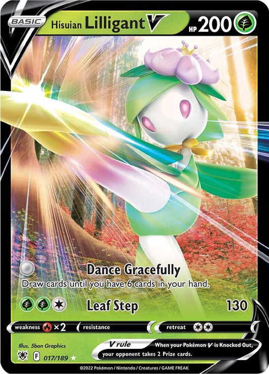 Hisuian Lilligant V - SWSH10: Astral Radiance (SWSH10) 017/189