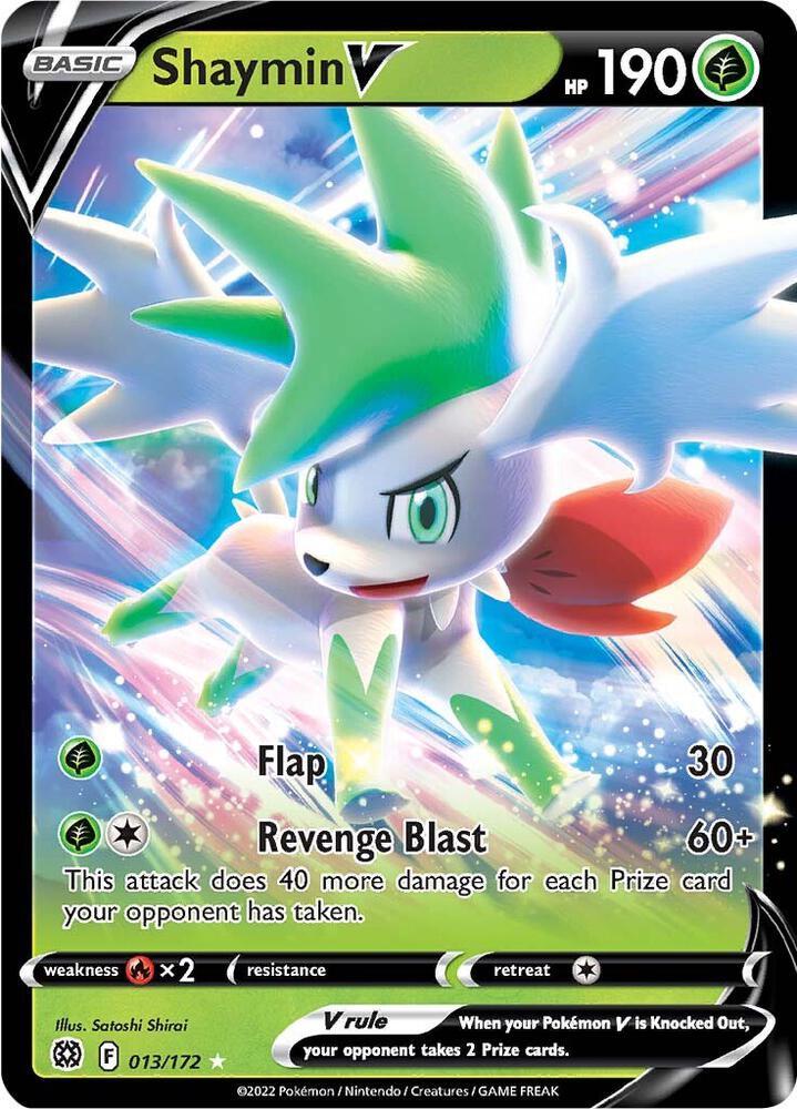 Shaymin V - SWSH09: Brilliant Stars (SWSH09) 013/172