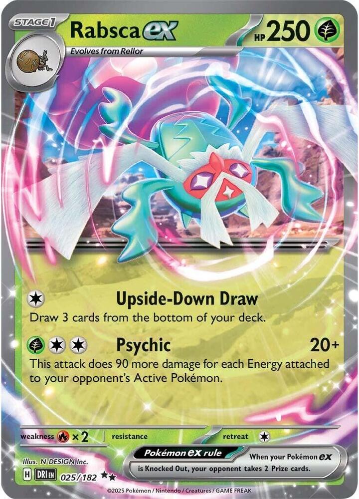 Rabsca ex - SV10: Destined Rivals (DRI) 025/182