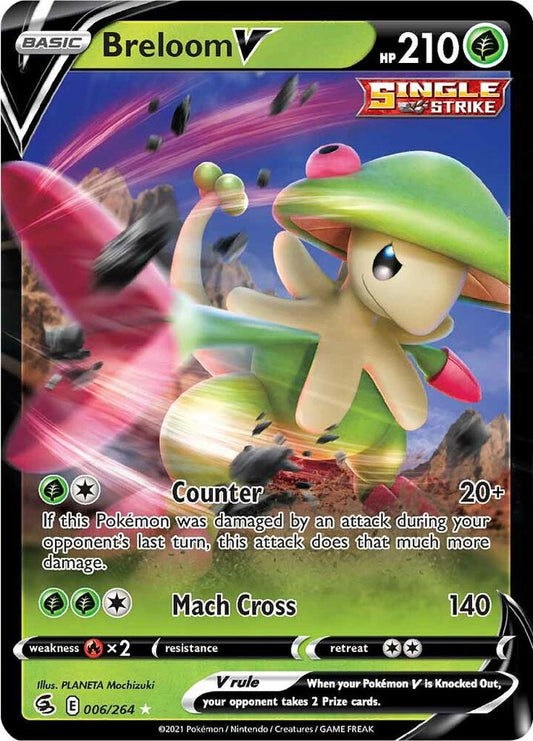Breloom V - SWSH08: Fusion Strike (SWSH08) 006/264