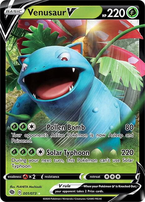 Venusaur V - Champion's Path (CHP) 001/073