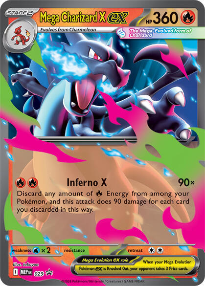 Mega Charizard X EX (Holofoil)