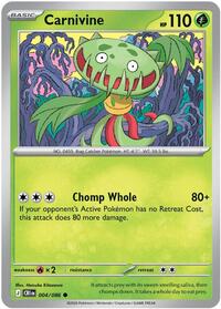 Carnivine - 004/086 (Reverse Holofoil)